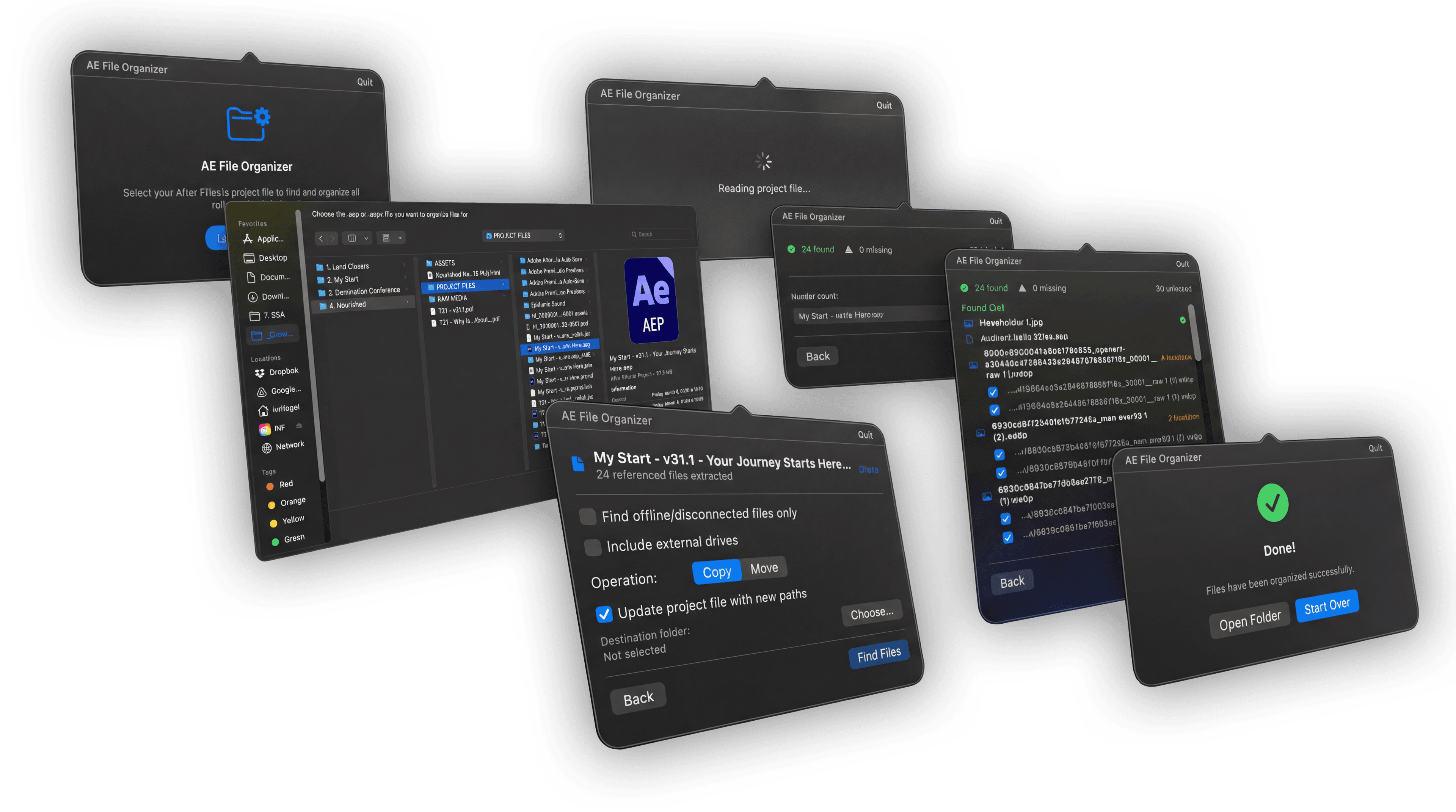 AE File Organizer
